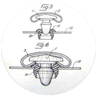 Patent na vodotěsné spojovací prvky